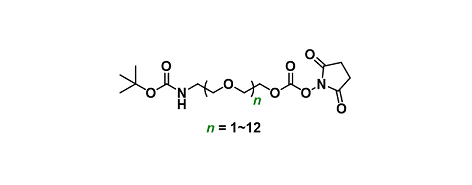 NHBoc-PEGn-O-NHS ester